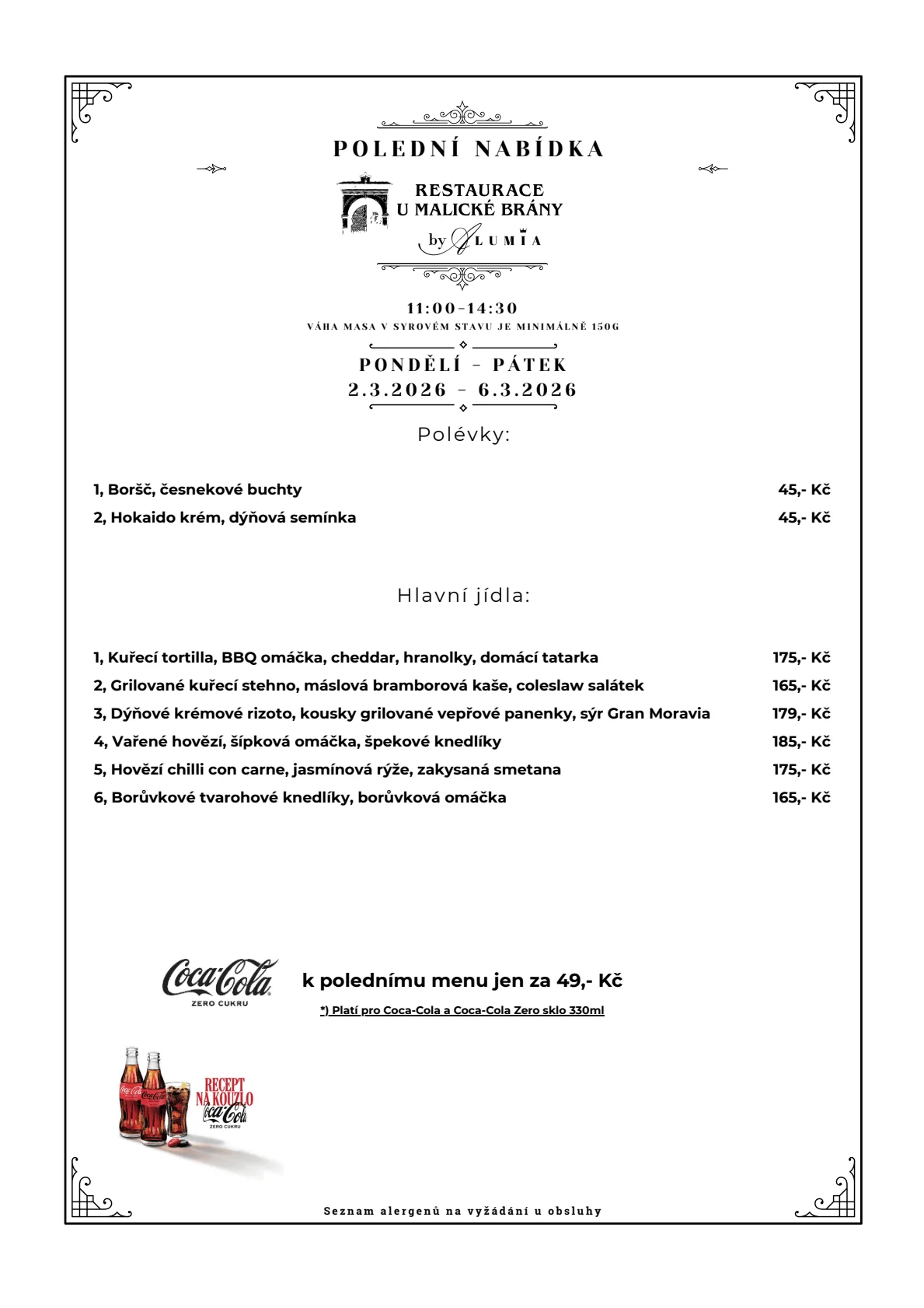 Restaurace U Malické Brány